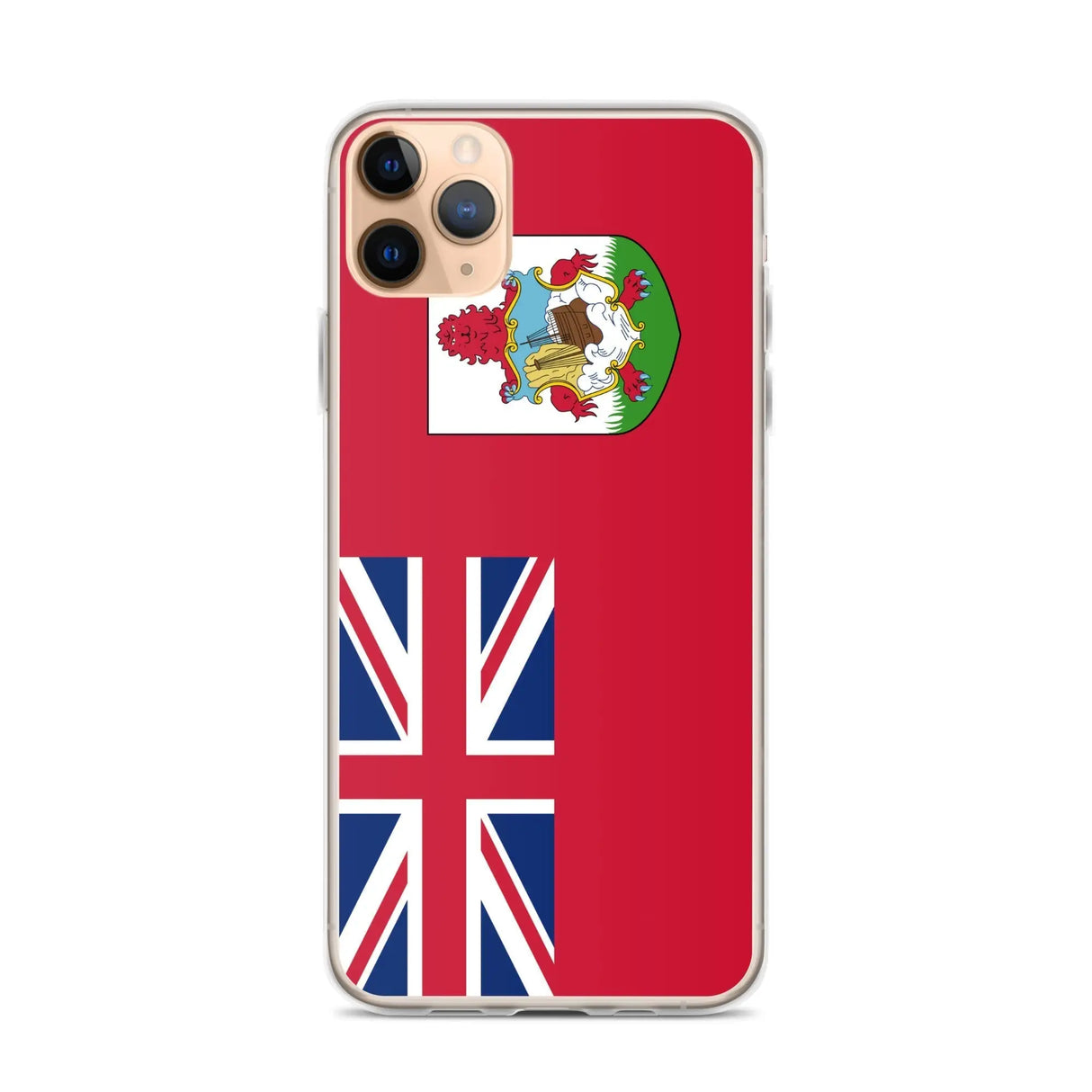 Coque iphone drapeau bermudes souple résistante antichoc