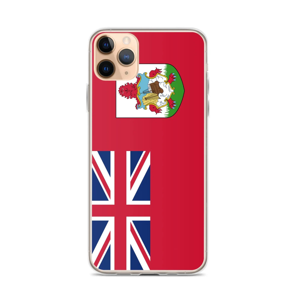 Coque iphone drapeau bermudes souple résistante antichoc