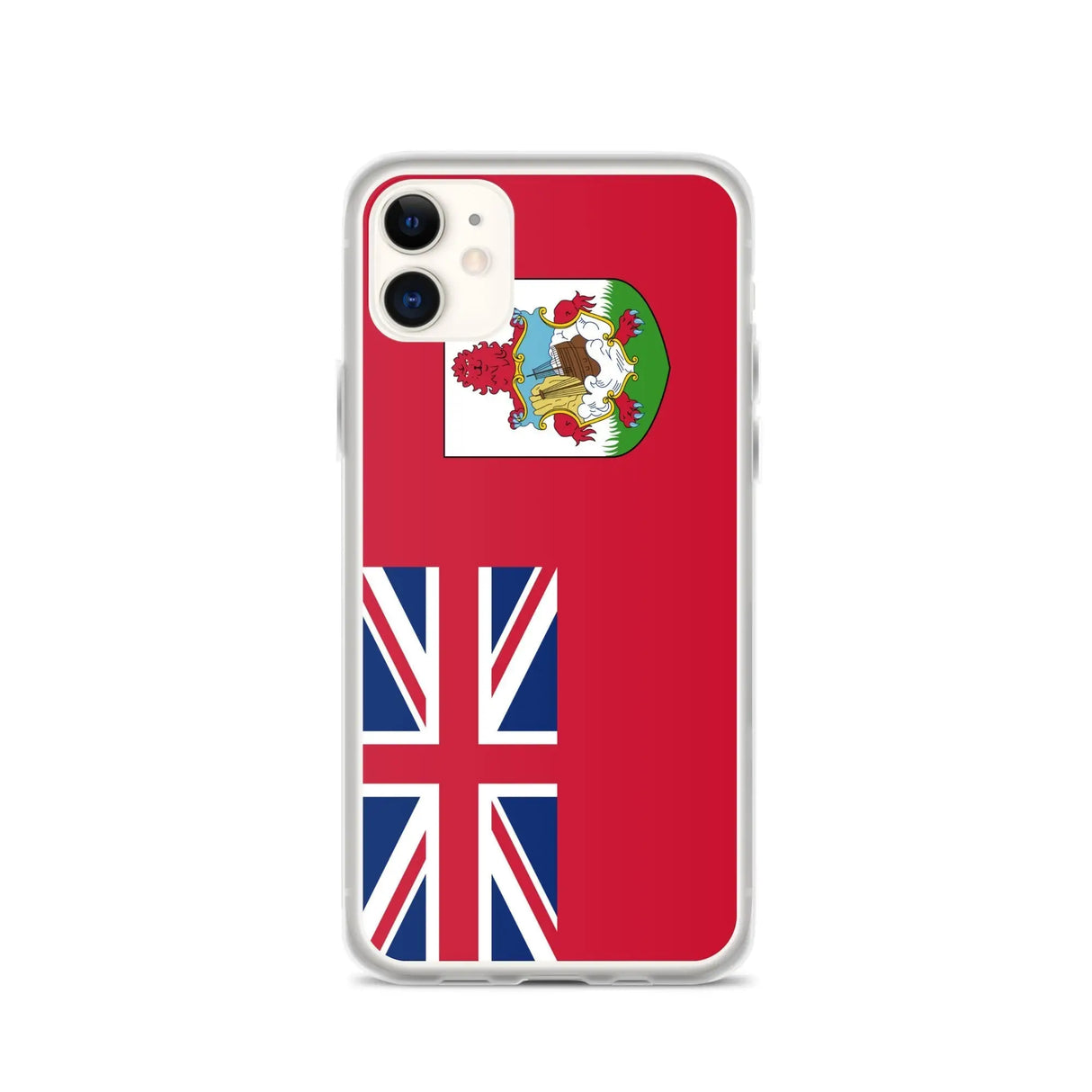 Coque iphone drapeau bermudes souple résistante antichoc