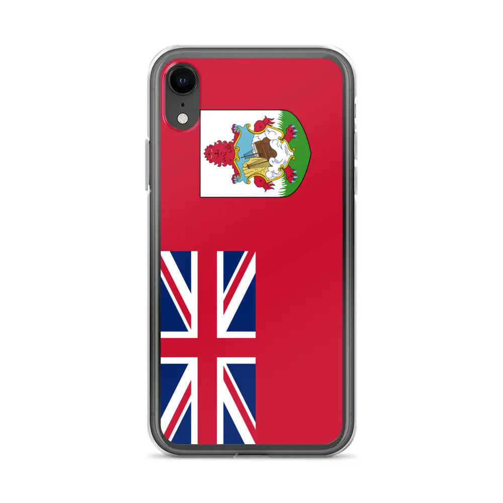 Coque iphone drapeau bermudes souple résistante antichoc