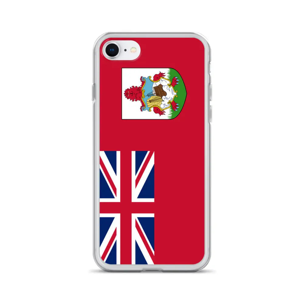 Coque iphone drapeau bermudes souple résistante antichoc