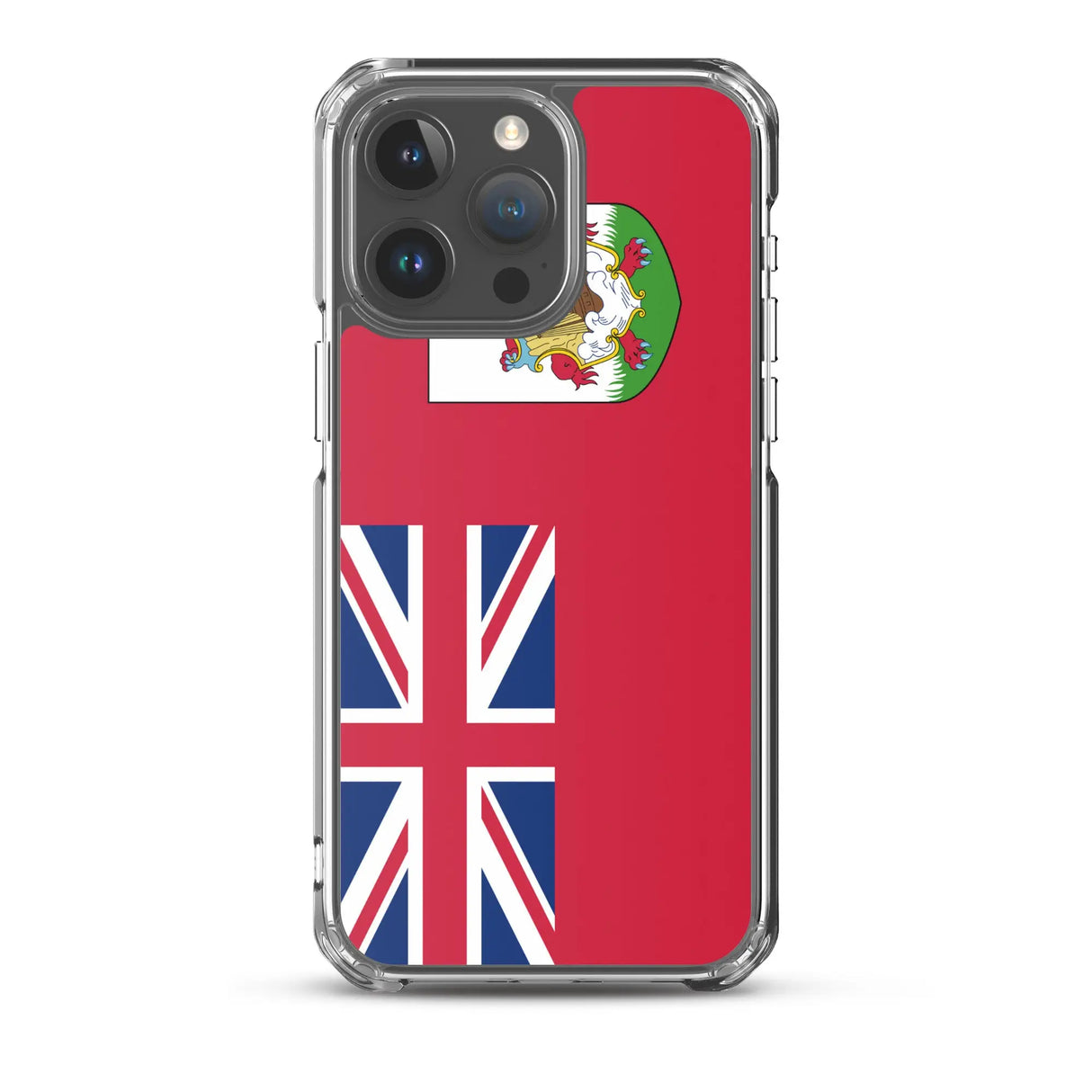 Coque iphone drapeau bermudes souple résistante antichoc