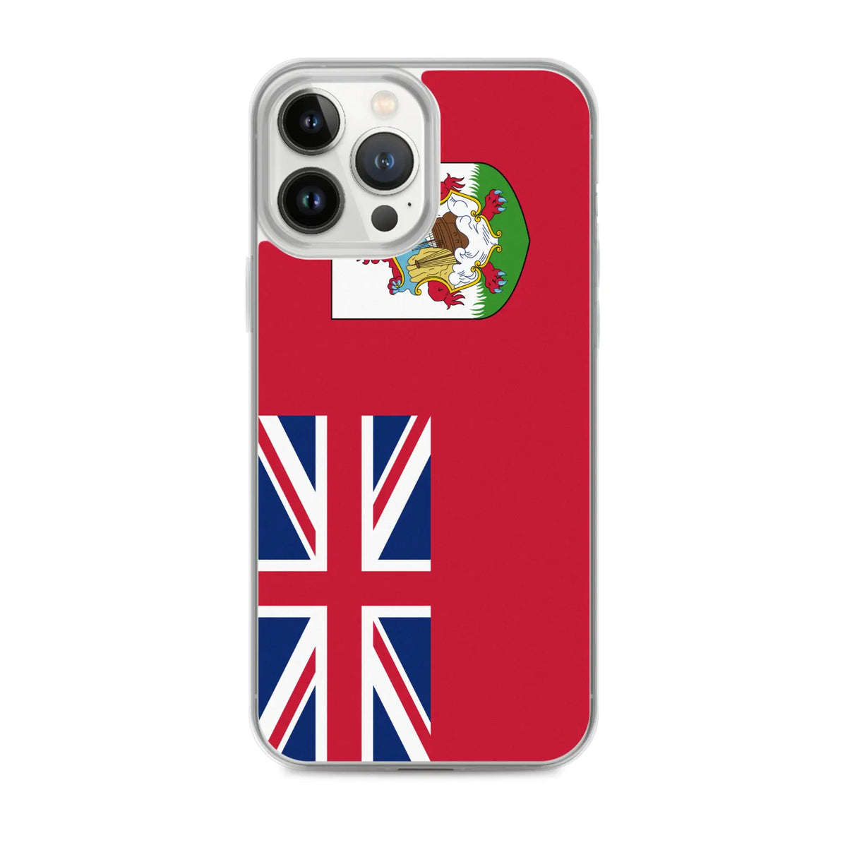 Coque iphone drapeau bermudes souple résistante antichoc