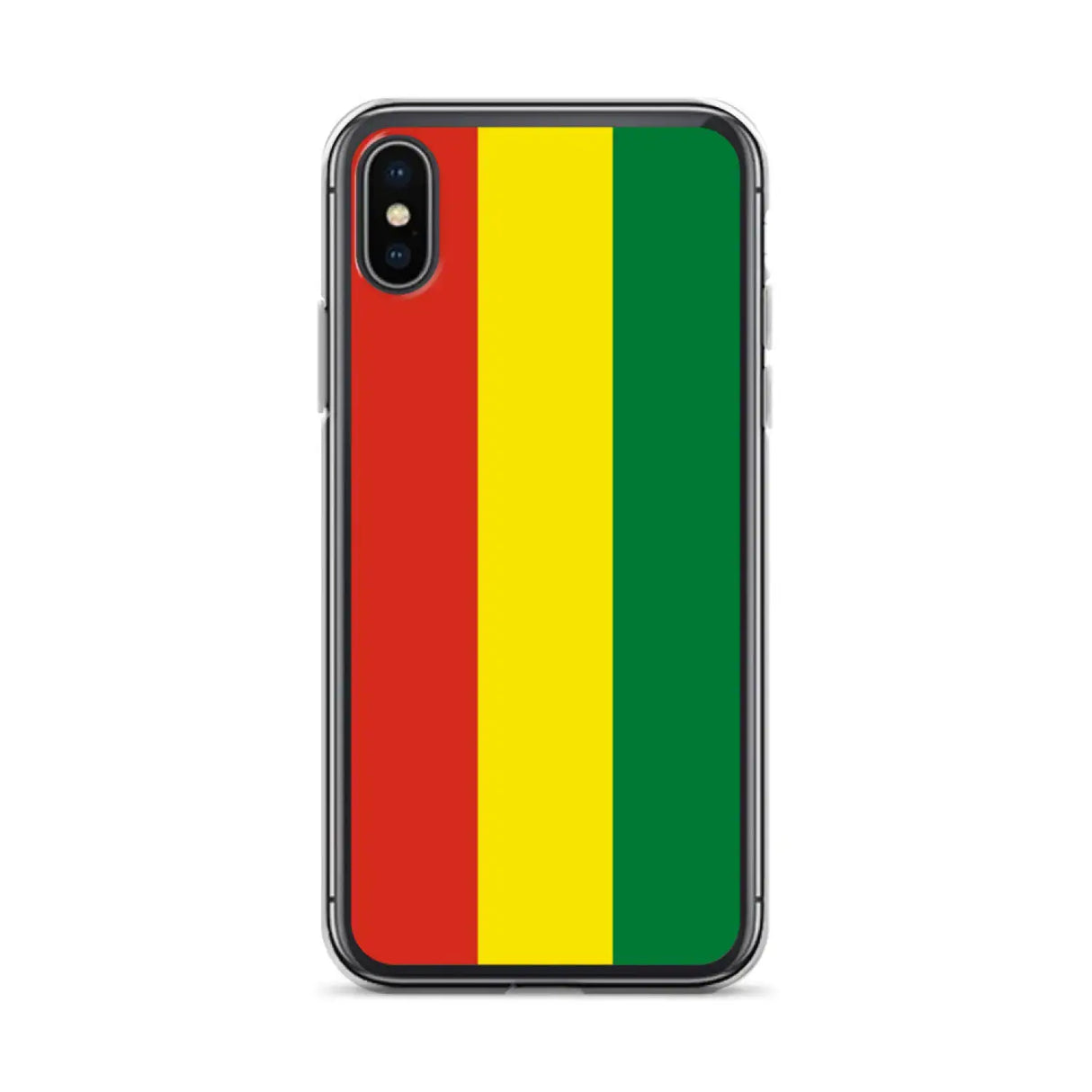 Coque iphone drapeau bolivie souple et antichoc transparente