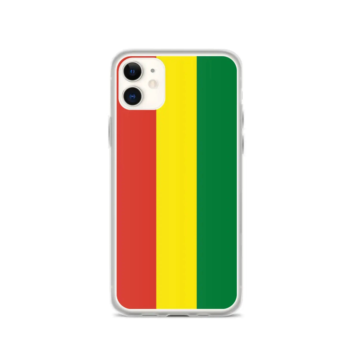 Coque iphone drapeau bolivie souple et antichoc transparente