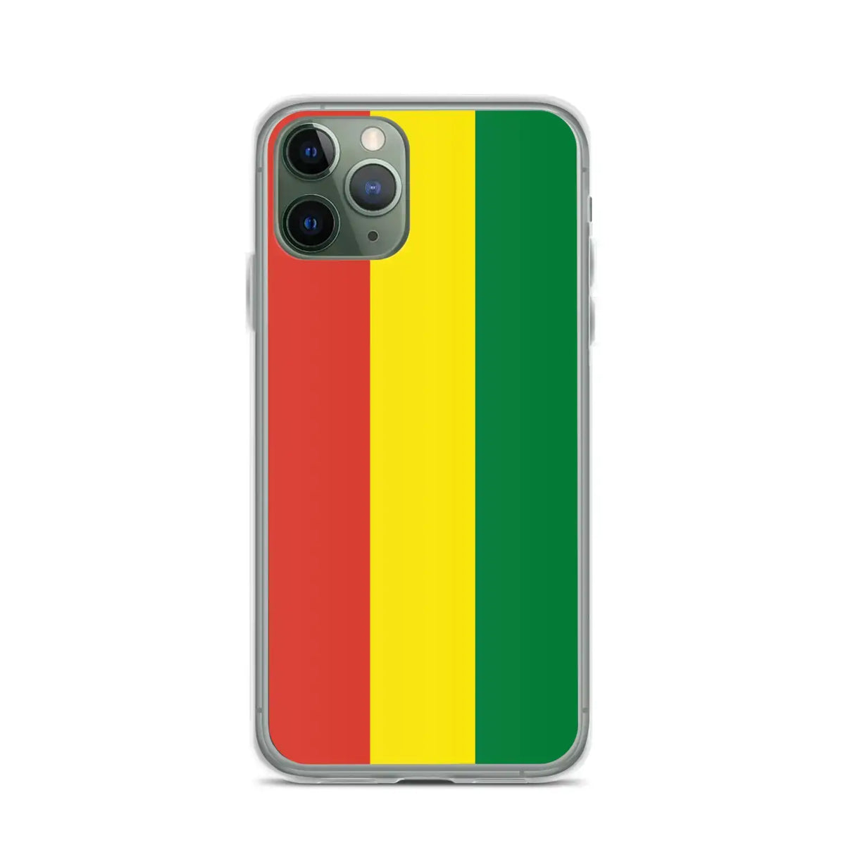 Coque iphone drapeau bolivie souple et antichoc transparente