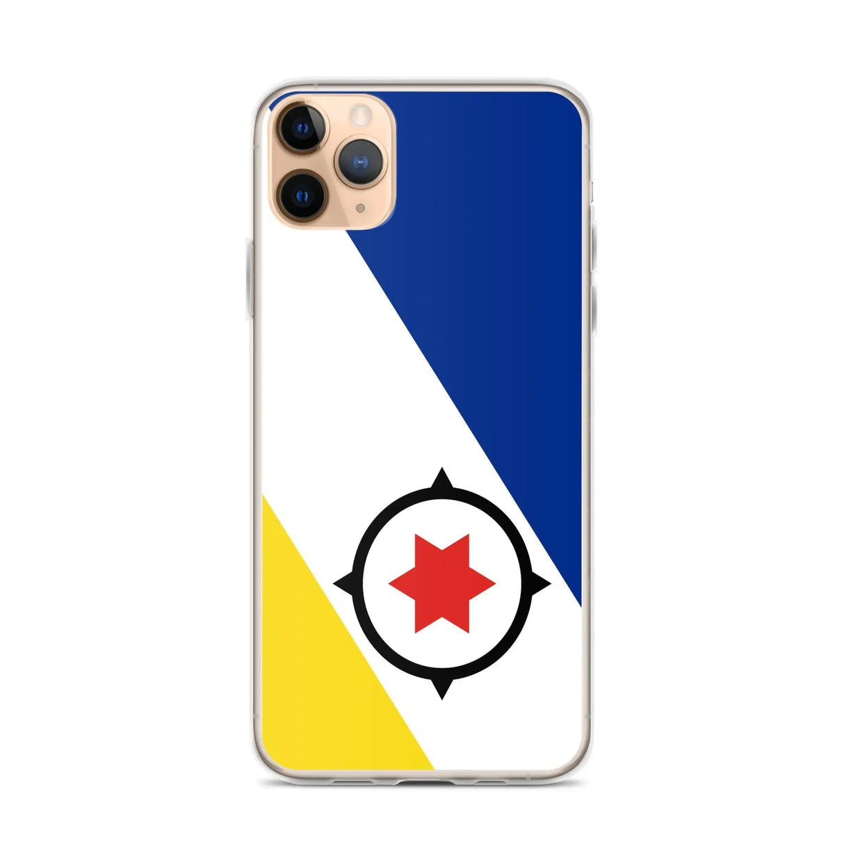 Coque iphone drapeau bonaire souple antichoc transparente