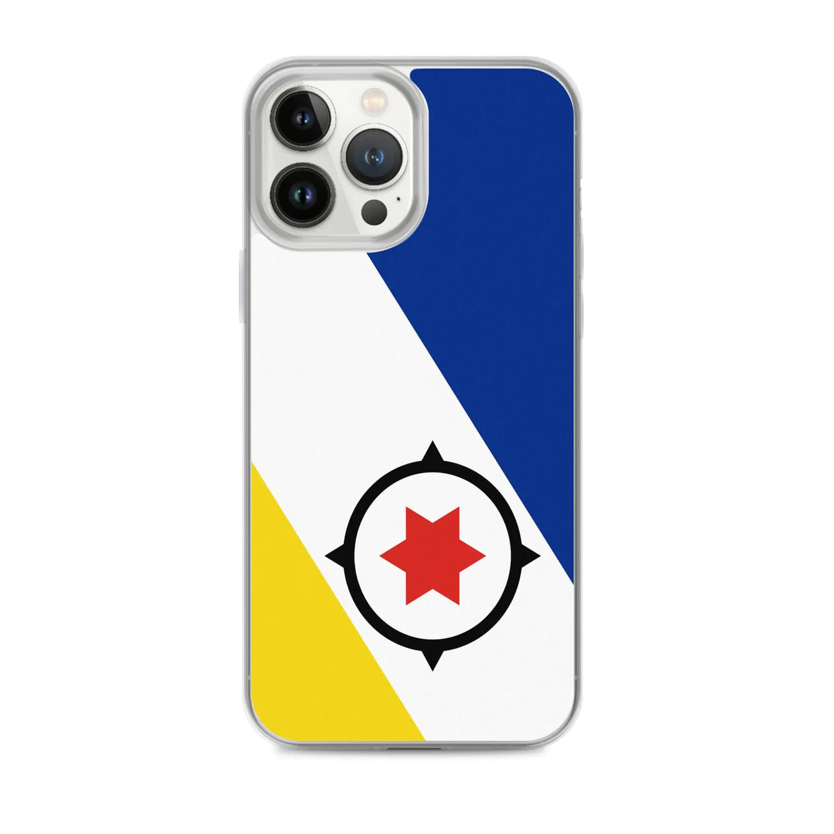 Coque iphone drapeau bonaire souple antichoc transparente