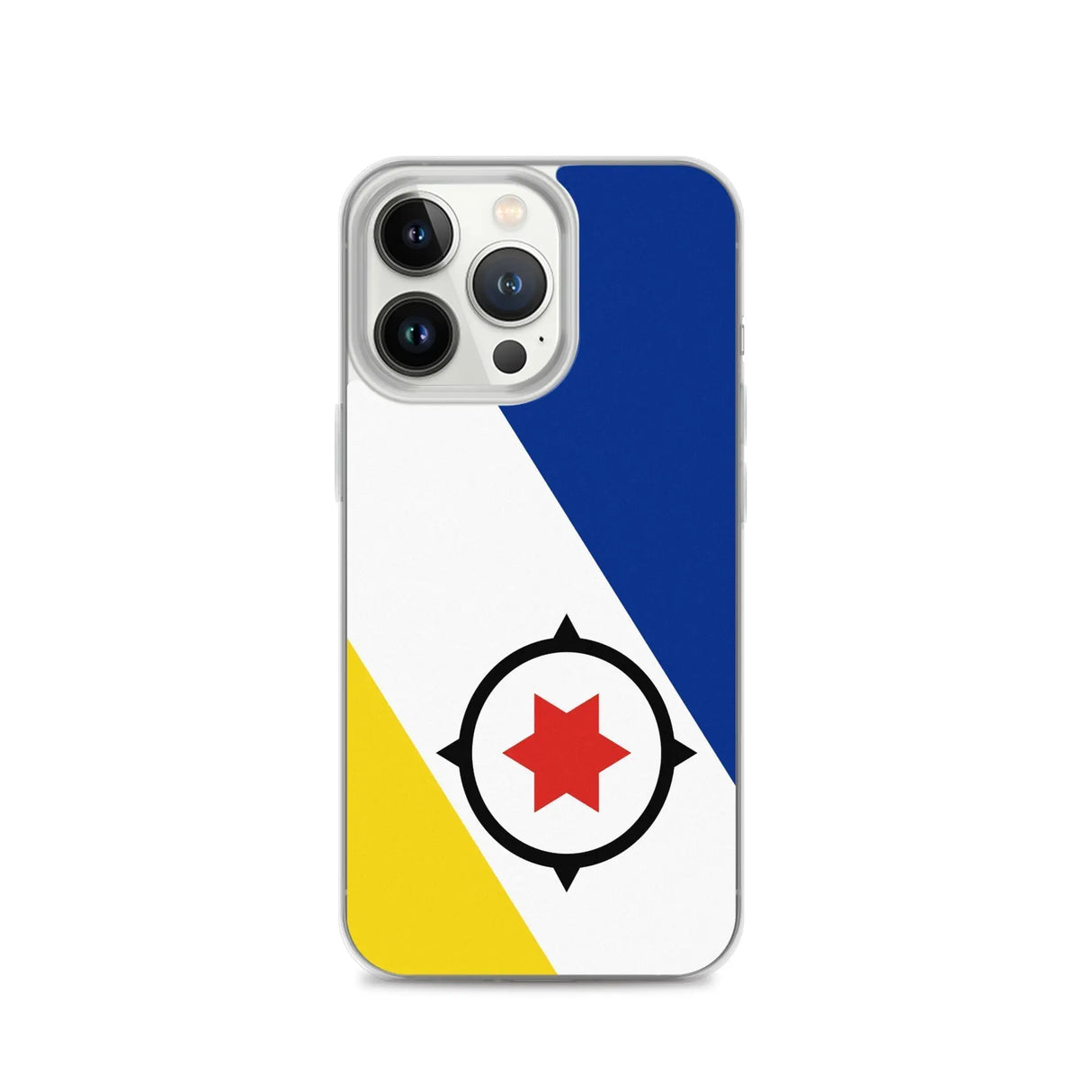 Coque iphone drapeau bonaire souple antichoc transparente