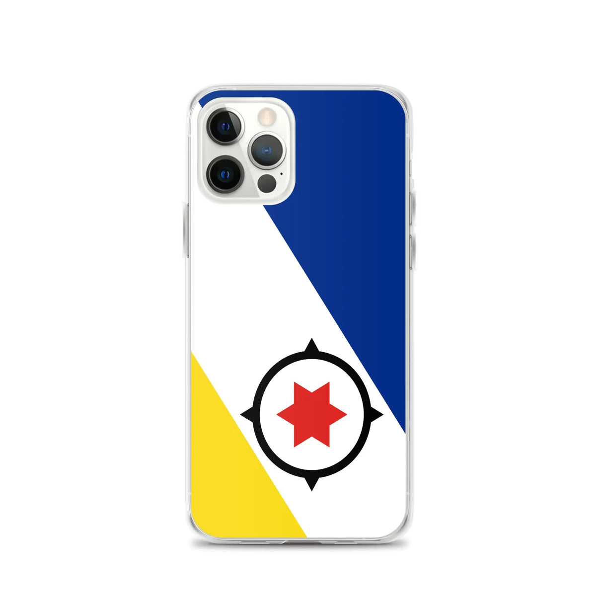 Coque iphone drapeau bonaire souple antichoc transparente