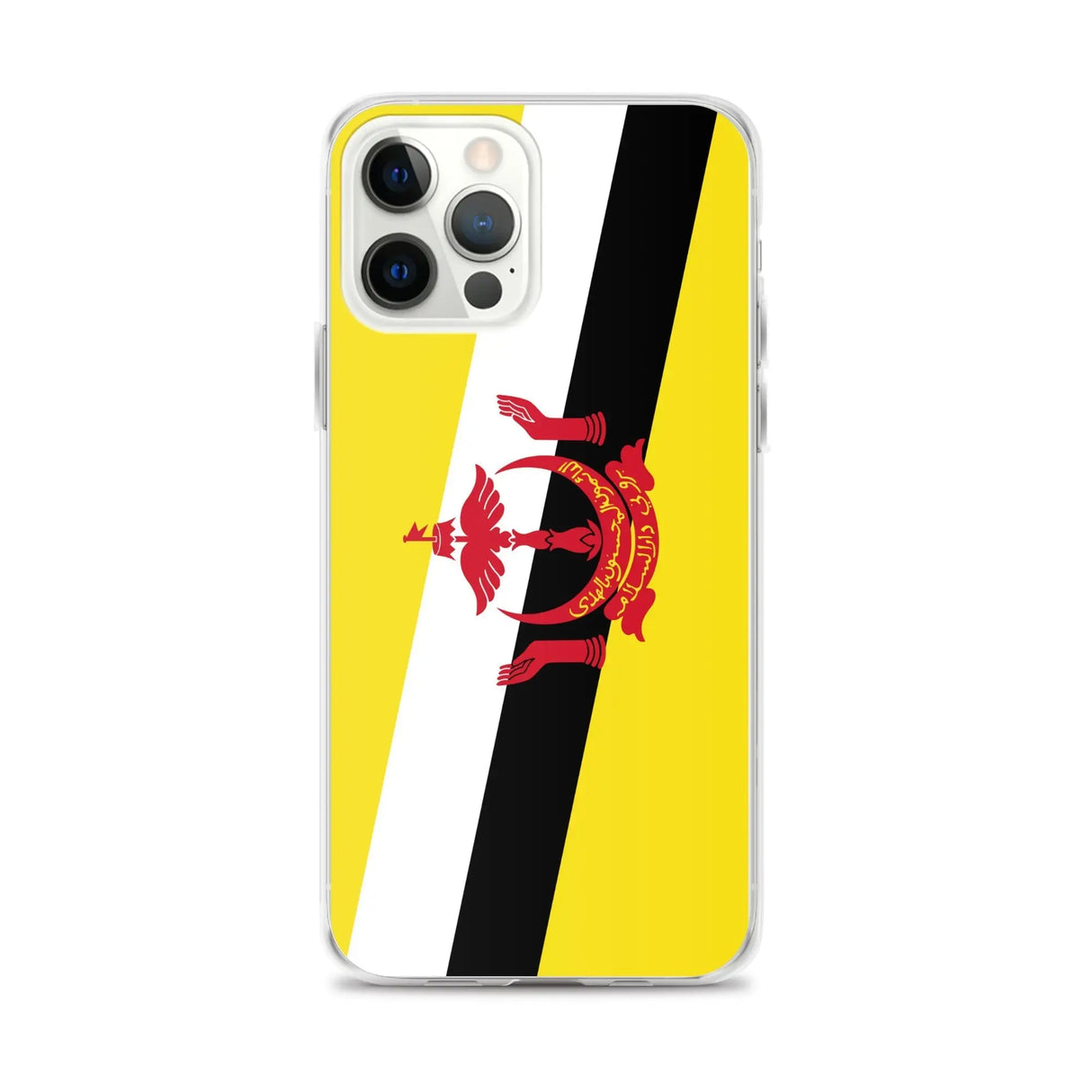 Coque iphone drapeau brunei souple antichoc transparente