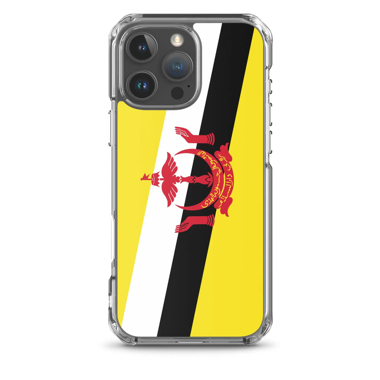 Coque iphone drapeau brunei souple antichoc transparente