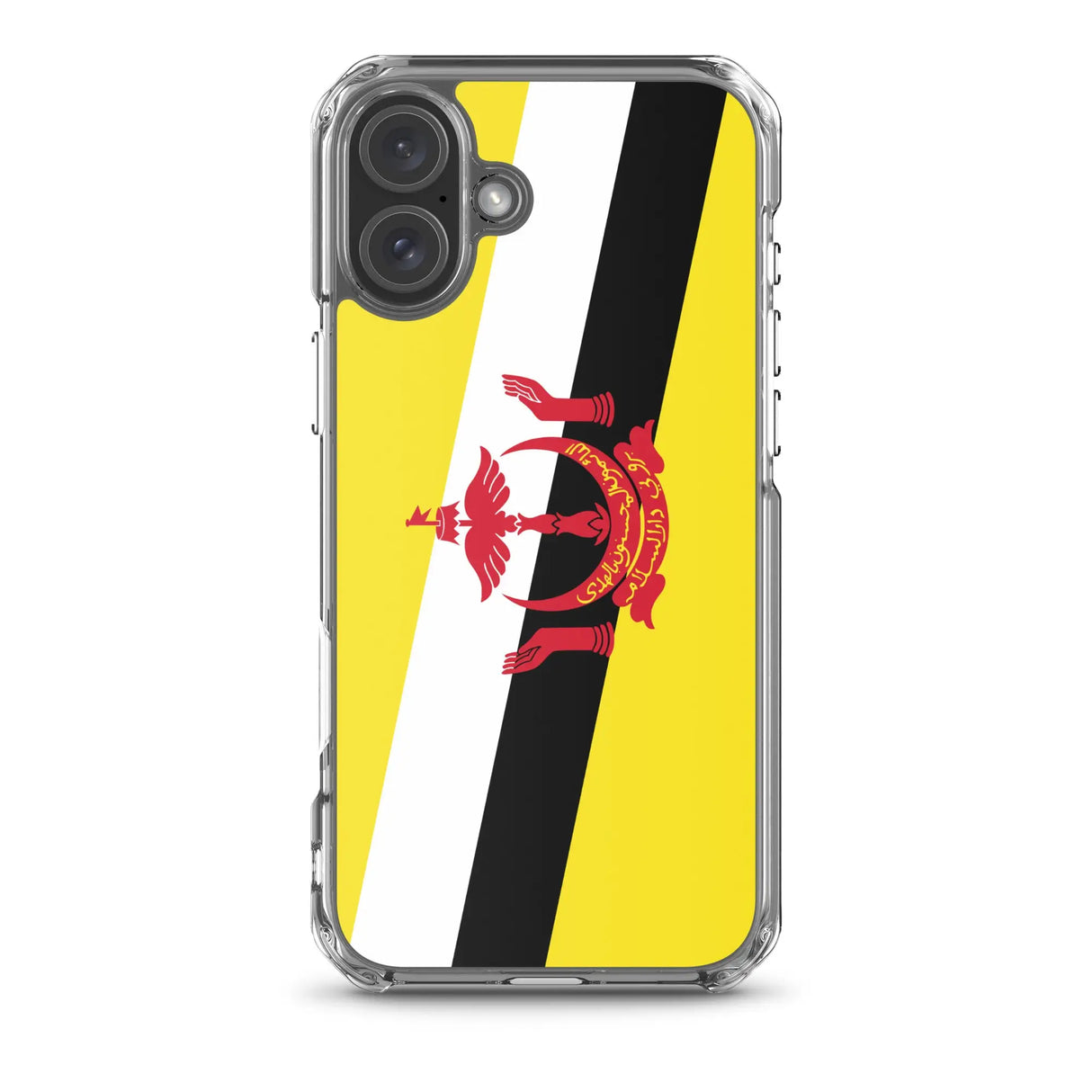 Coque iphone drapeau brunei souple antichoc transparente