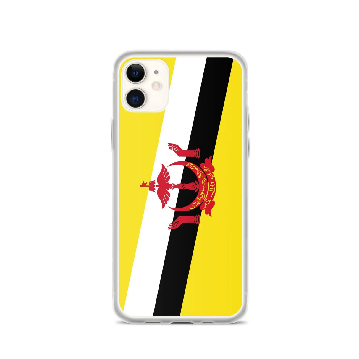 Coque iphone drapeau brunei souple antichoc transparente