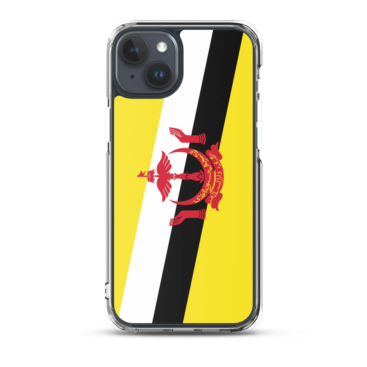 Coque iphone drapeau brunei souple antichoc transparente