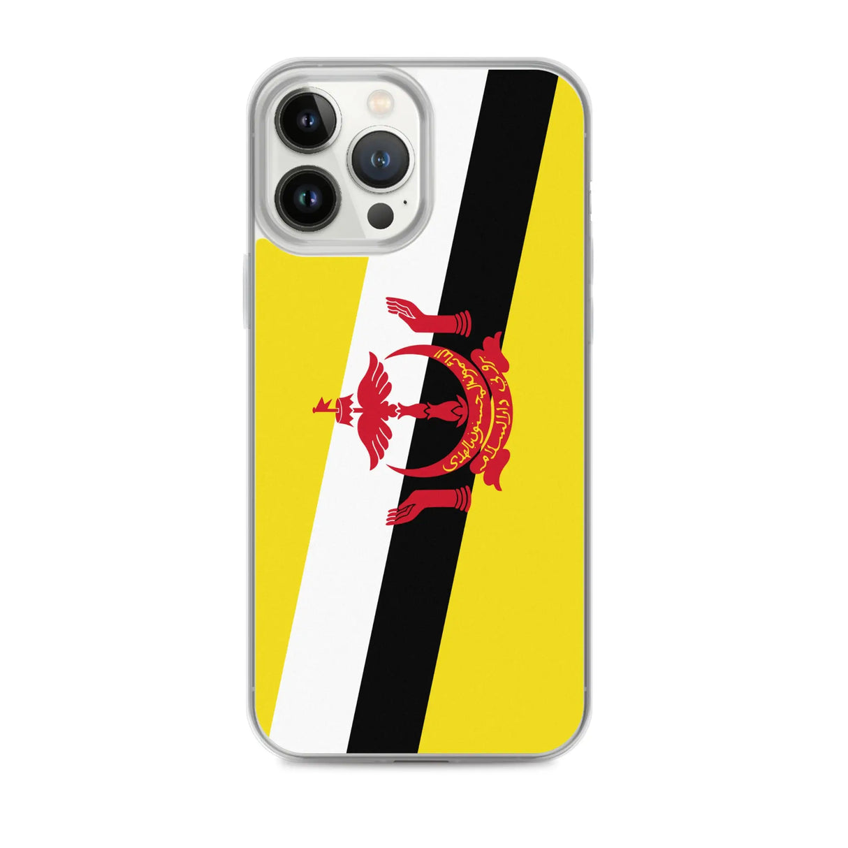 Coque iphone drapeau brunei souple antichoc transparente