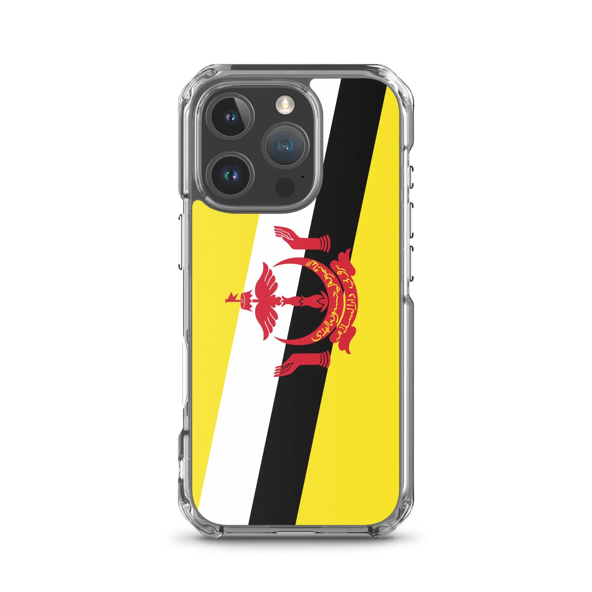 Coque iphone drapeau brunei souple antichoc transparente