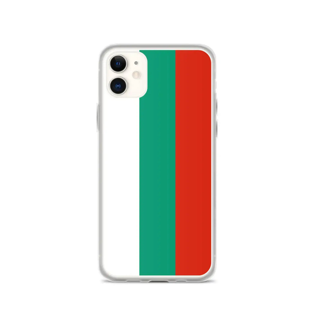 Coque iphone drapeau bulgarie souple résistante antichoc