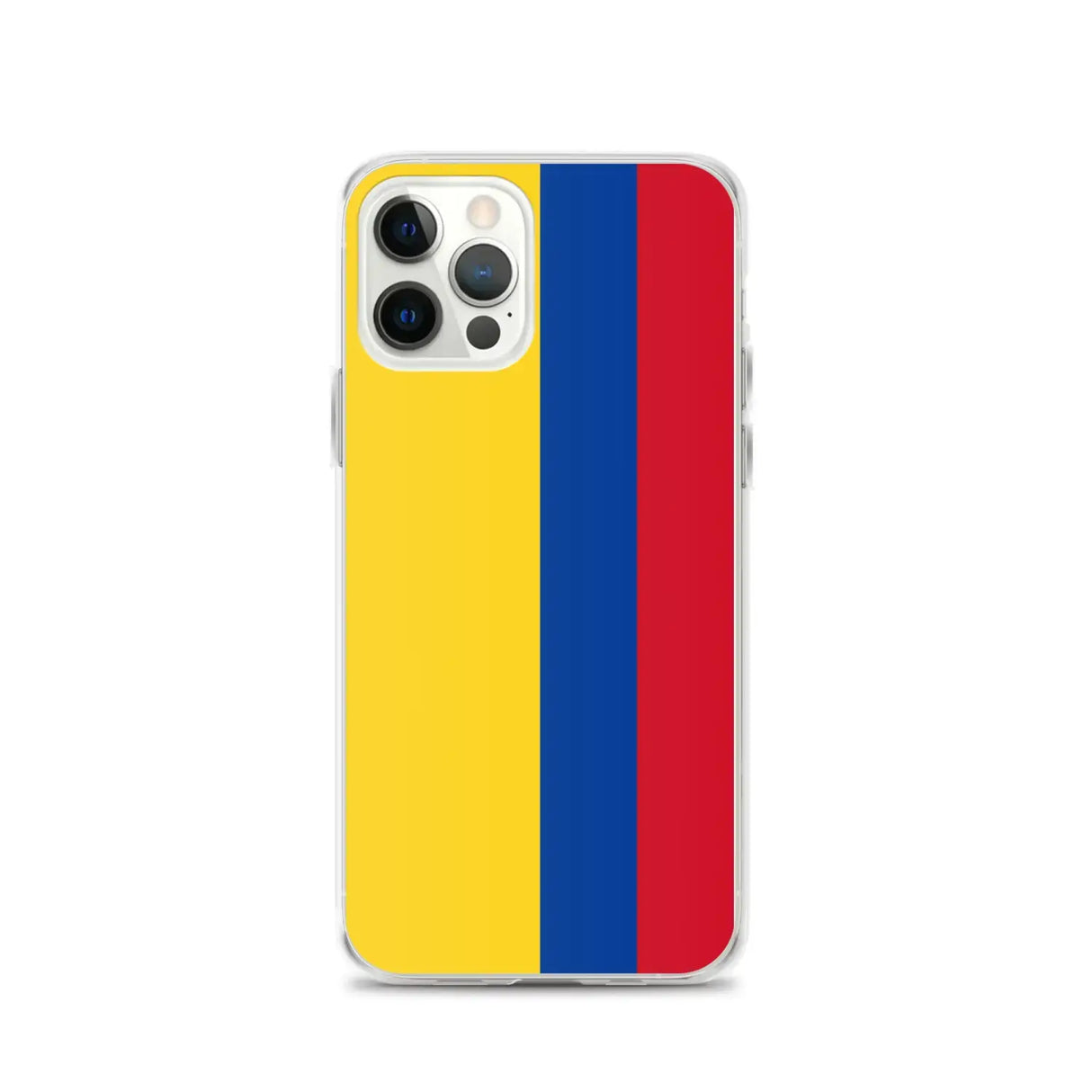 Coque iphone drapeau colombie souple antichoc transparente
