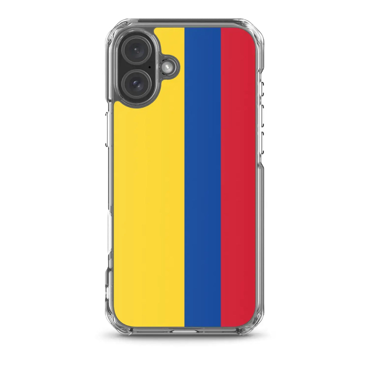 Coque iphone drapeau colombie souple antichoc transparente