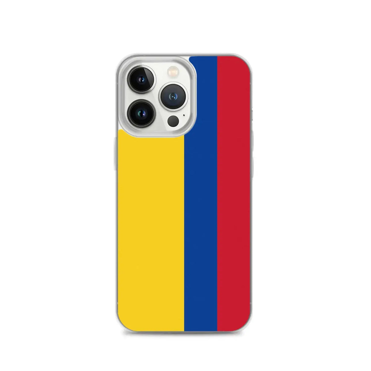 Coque iphone drapeau colombie souple antichoc transparente