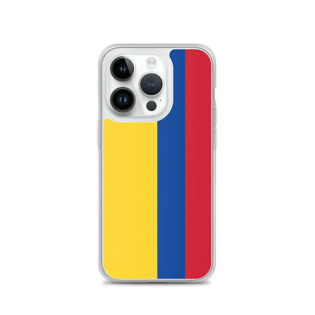 Coque iphone drapeau colombie souple antichoc transparente