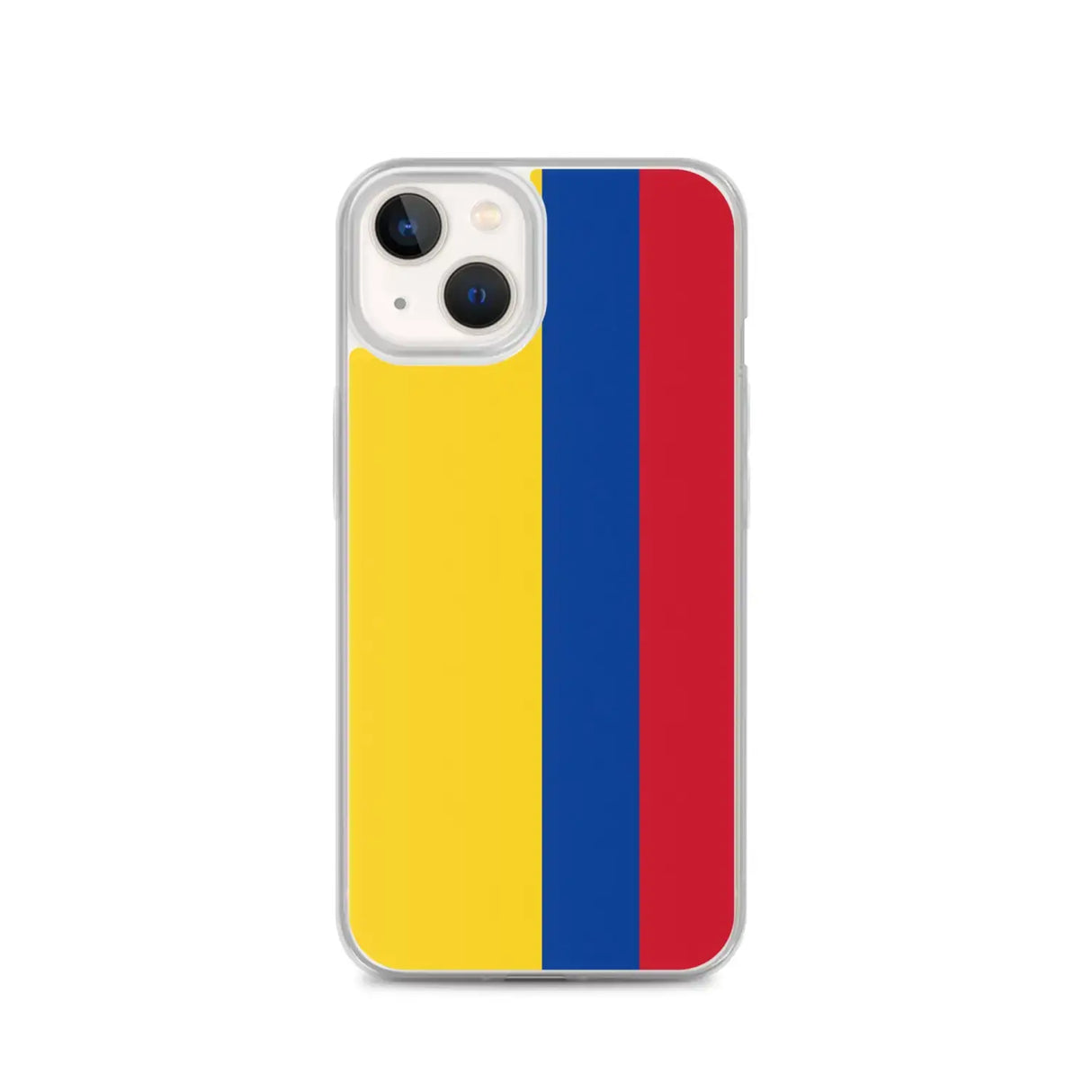 Coque iphone drapeau colombie souple antichoc transparente
