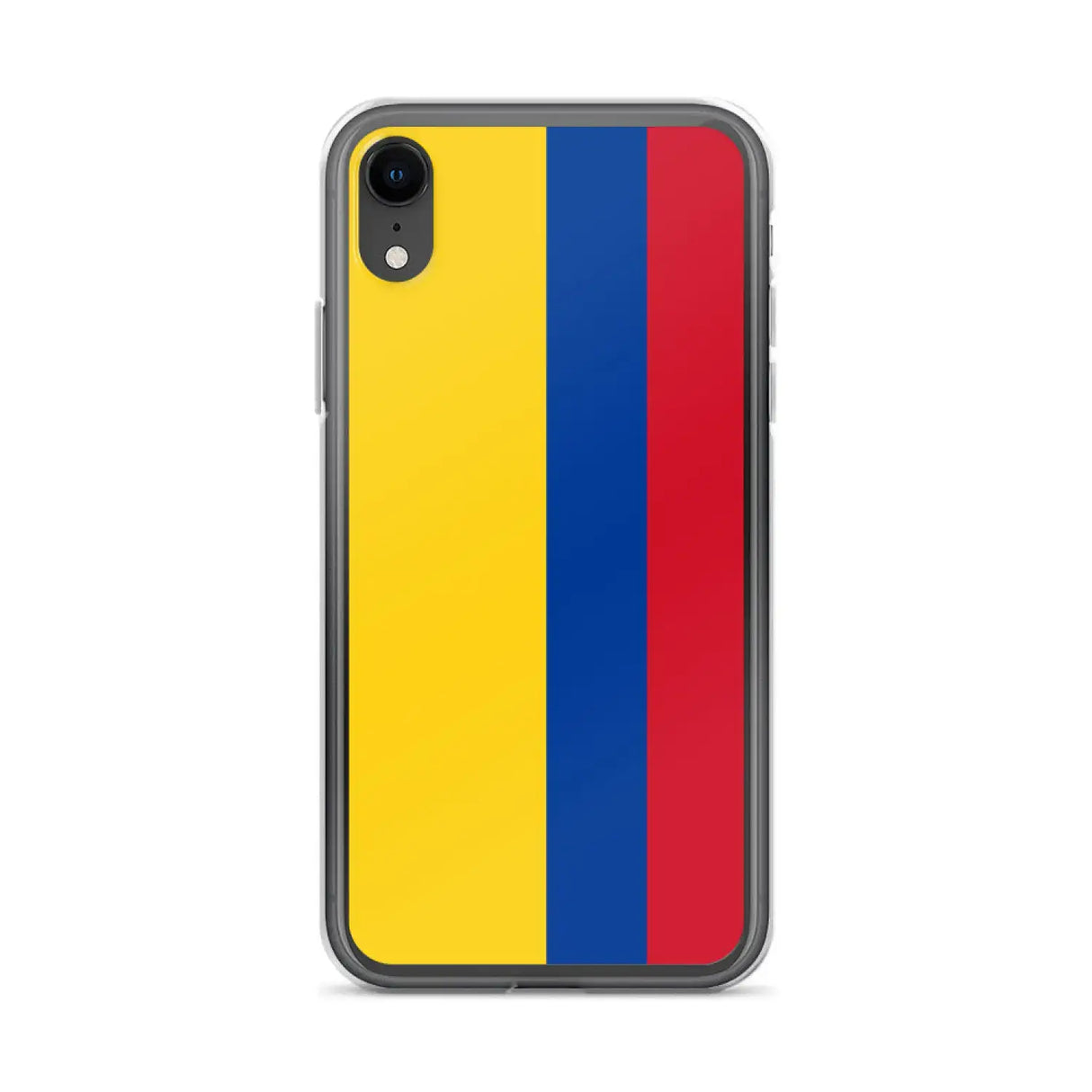 Coque iphone drapeau colombie souple antichoc transparente