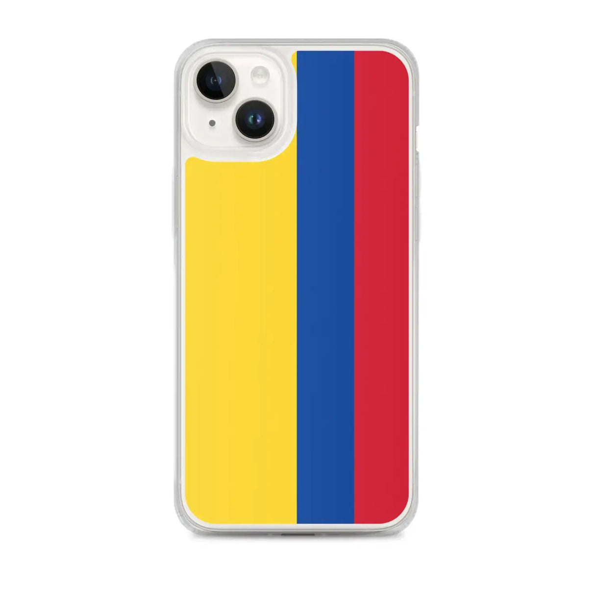 Coque iphone drapeau colombie souple antichoc transparente