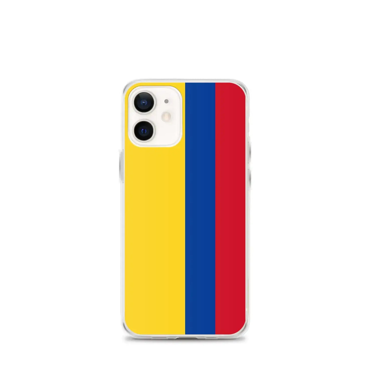 Coque iphone drapeau colombie souple antichoc transparente
