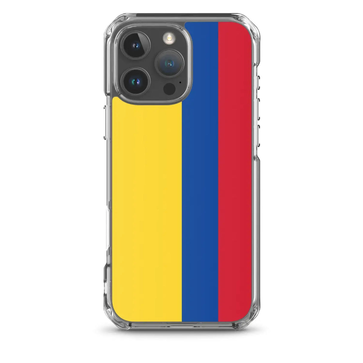 Coque iphone drapeau colombie souple antichoc transparente