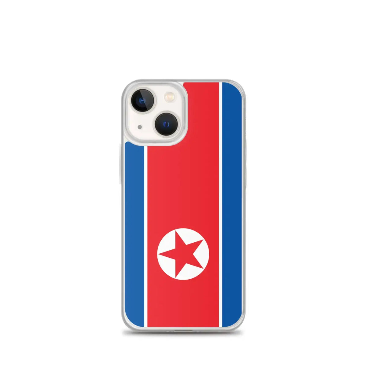 Coque iphone drapeau corée du nord souple et antichoc