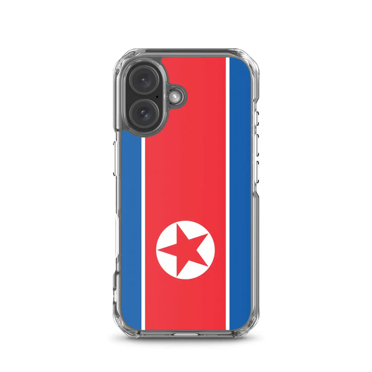 Coque iphone drapeau corée du nord souple et antichoc