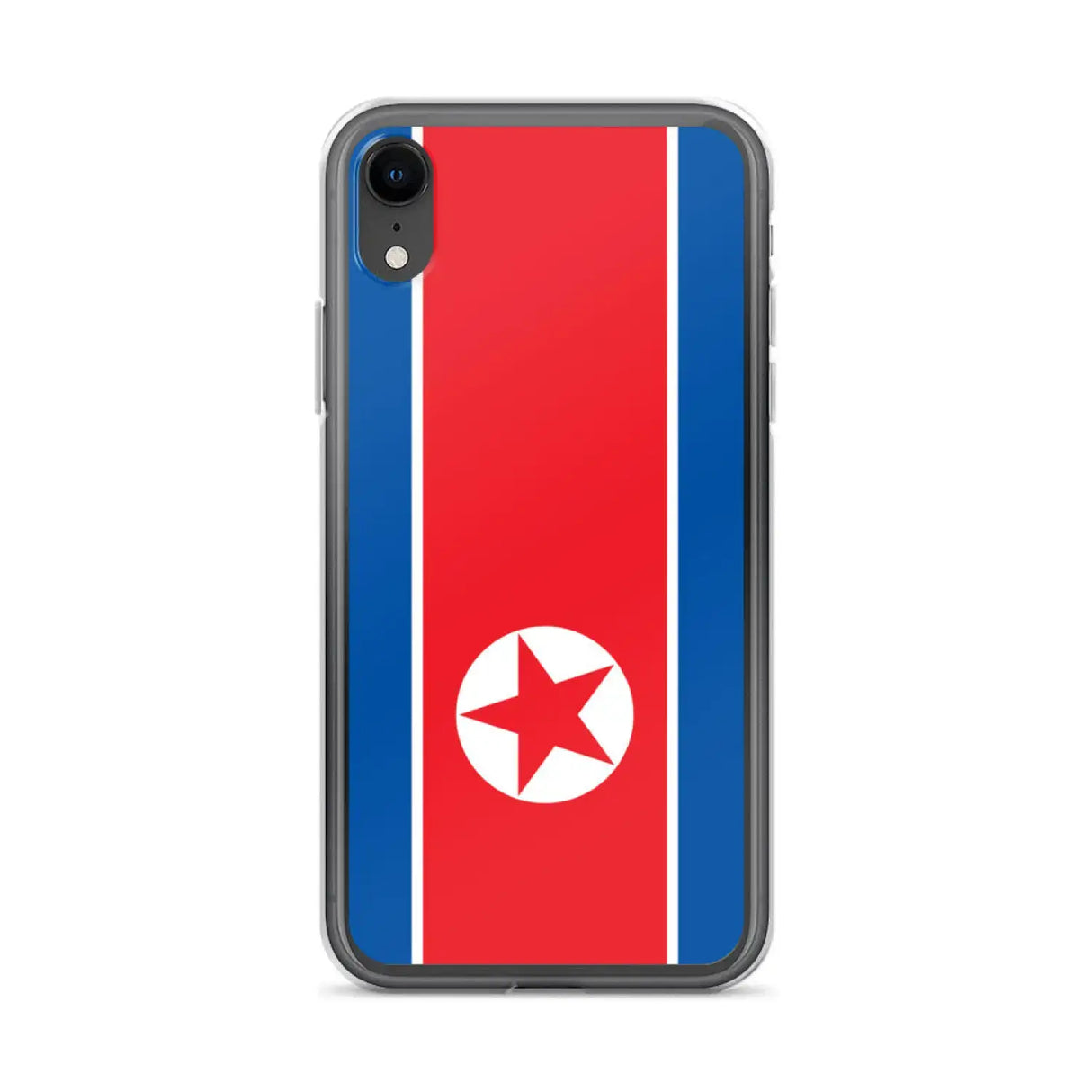 Coque iphone drapeau corée du nord souple et antichoc