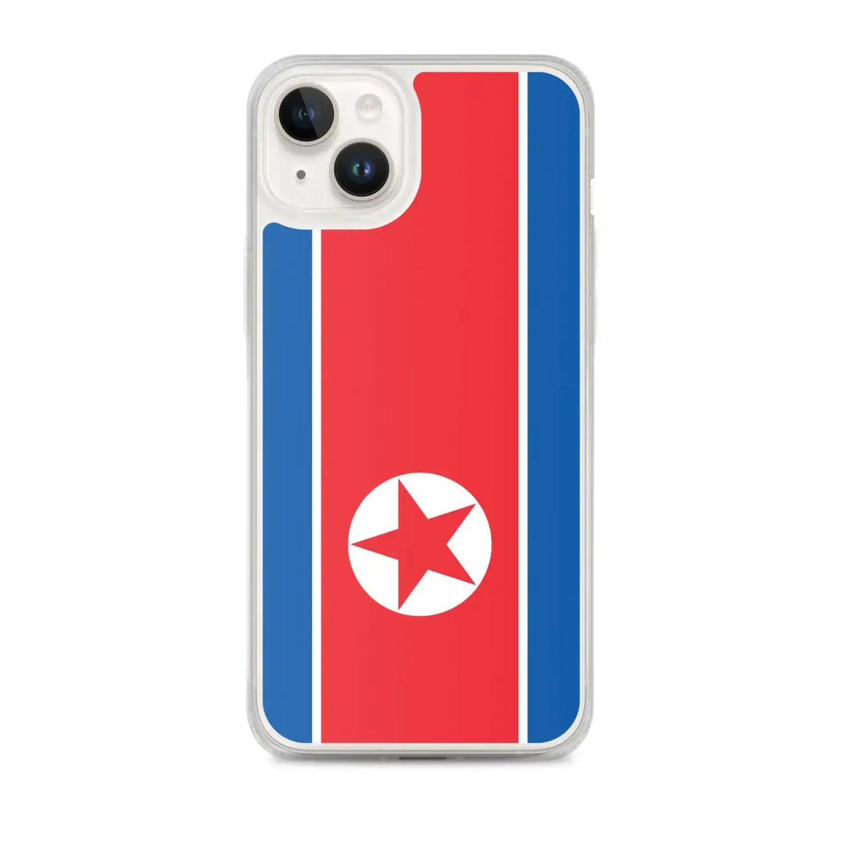 Coque iphone drapeau corée du nord souple et antichoc