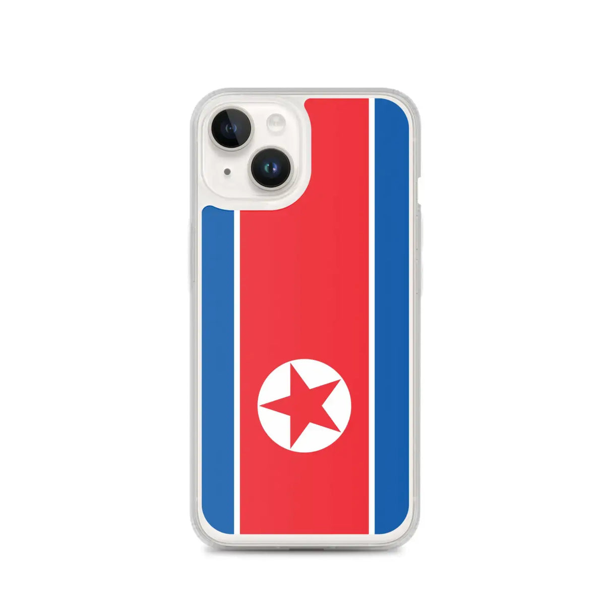 Coque iphone drapeau corée du nord souple et antichoc