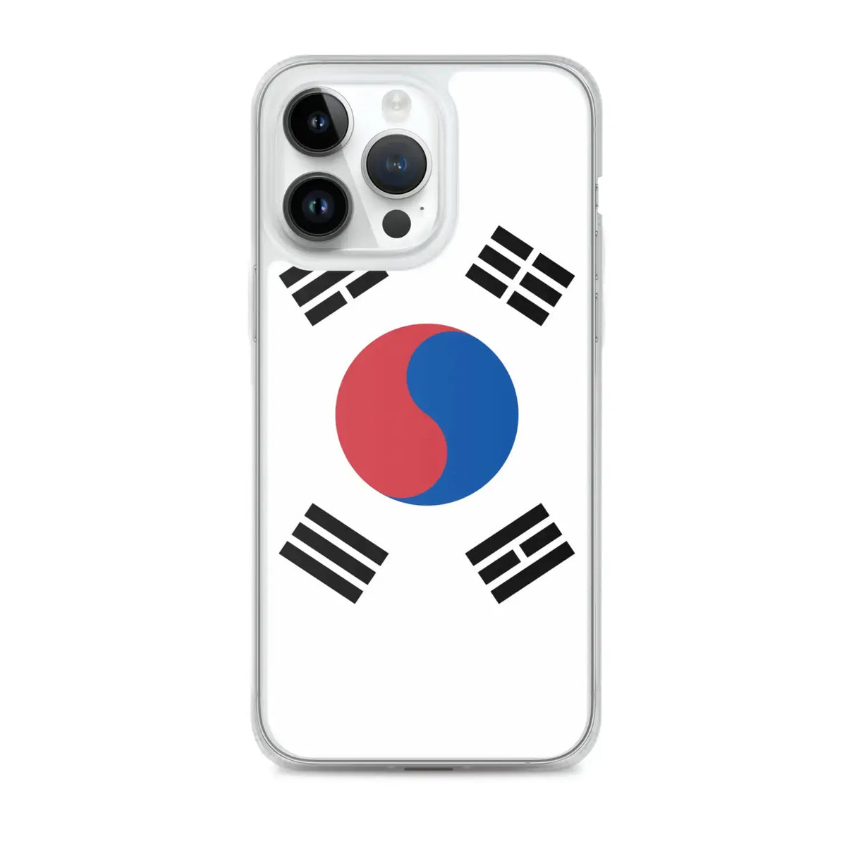 Coque iphone drapeau corée du sud souple antichoc