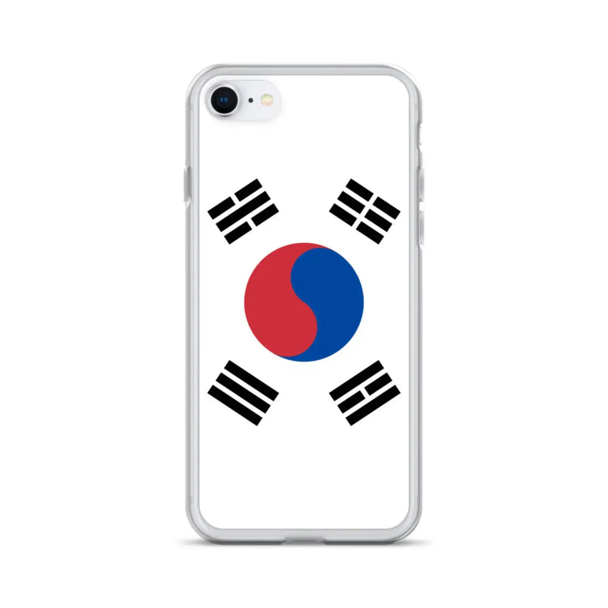 Coque iphone drapeau corée du sud souple antichoc
