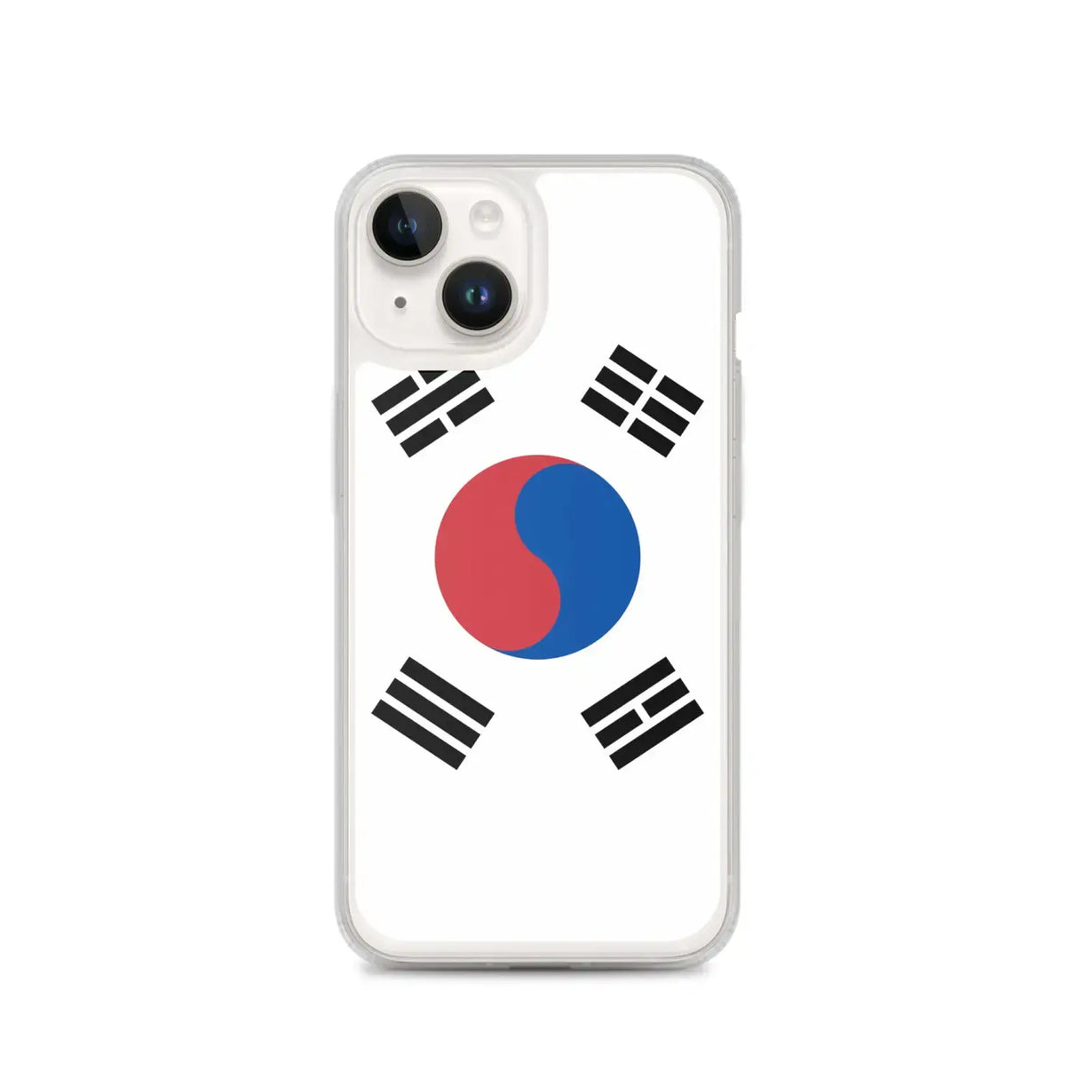Coque iphone drapeau corée du sud souple antichoc