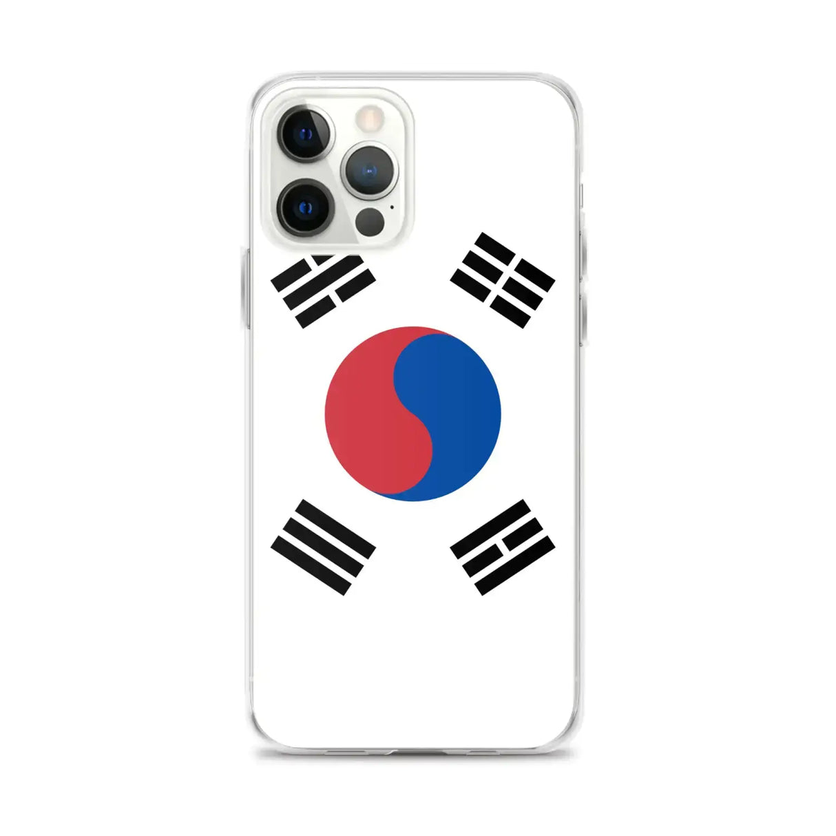 Coque iphone drapeau corée du sud souple antichoc