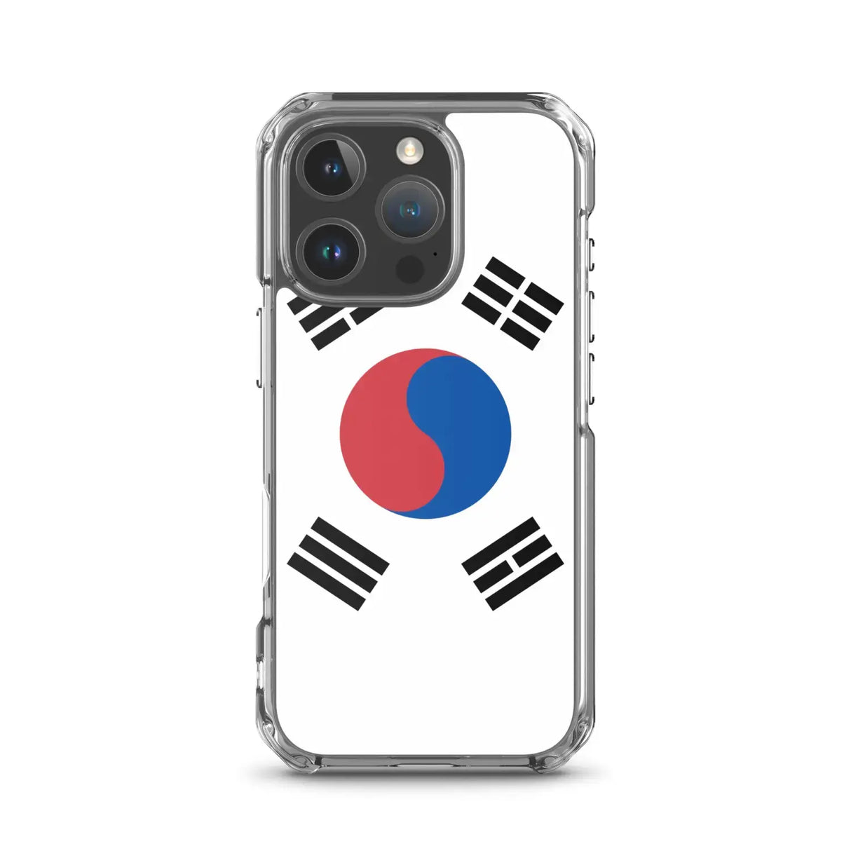 Coque iphone drapeau corée du sud souple antichoc