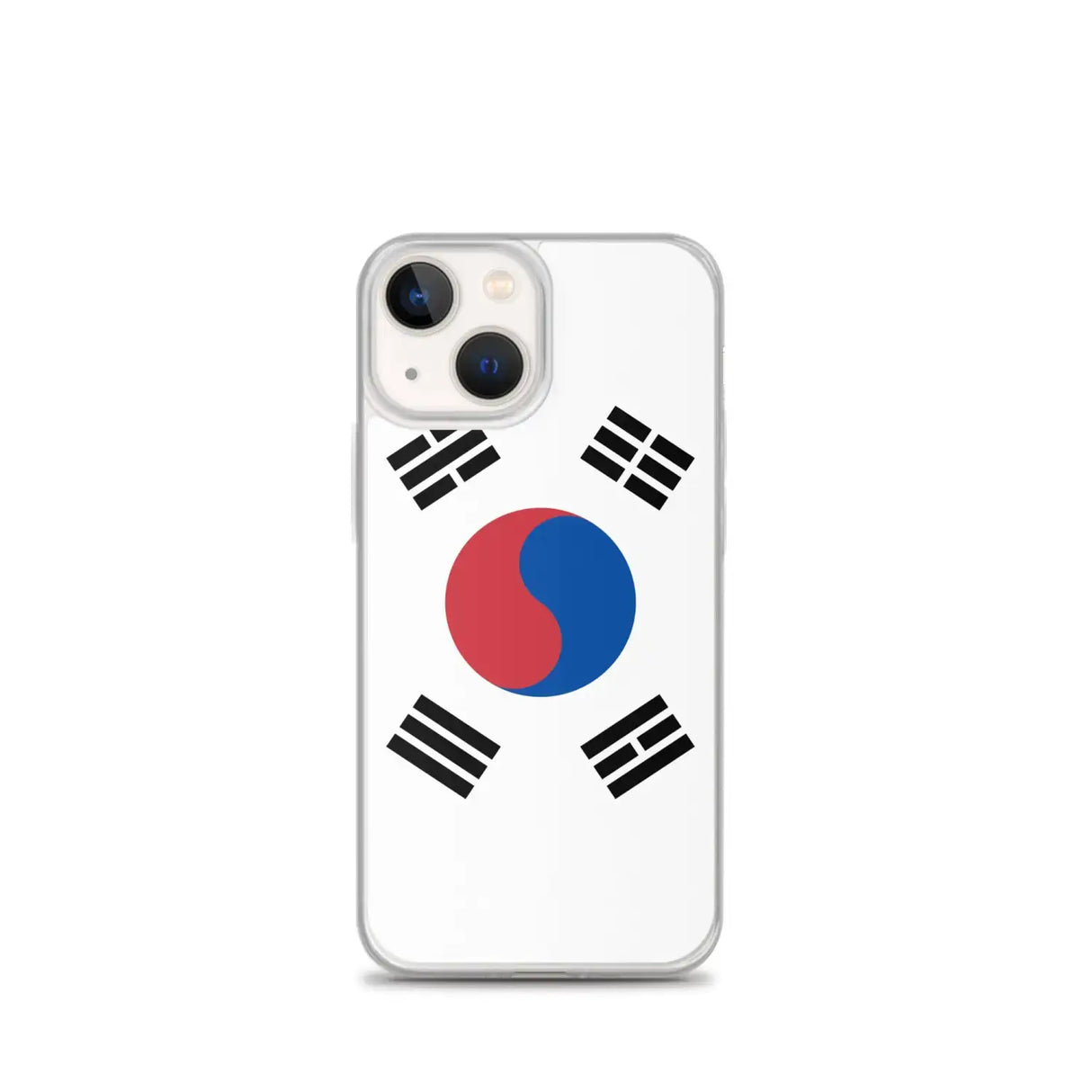 Coque iphone drapeau corée du sud souple antichoc