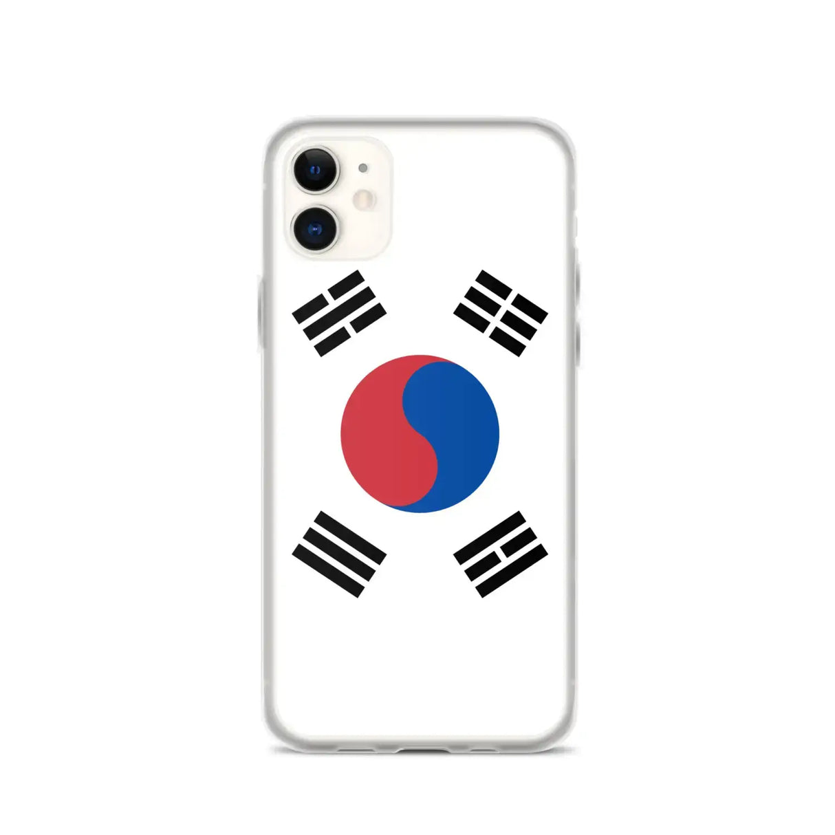 Coque iphone drapeau corée du sud souple antichoc
