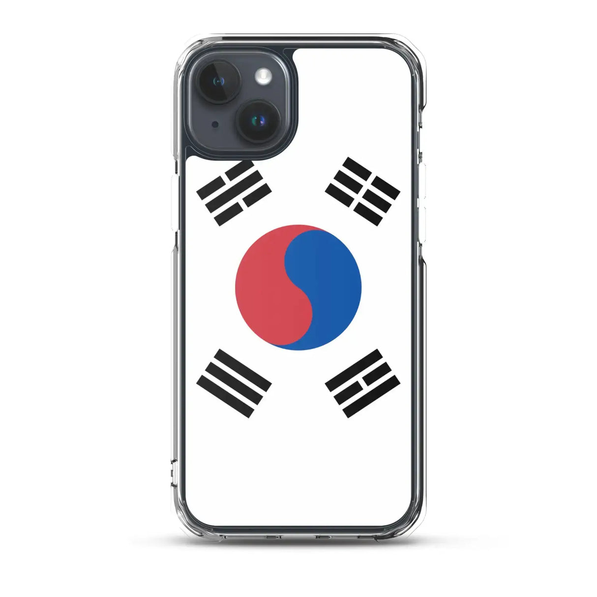 Coque iphone drapeau corée du sud souple antichoc