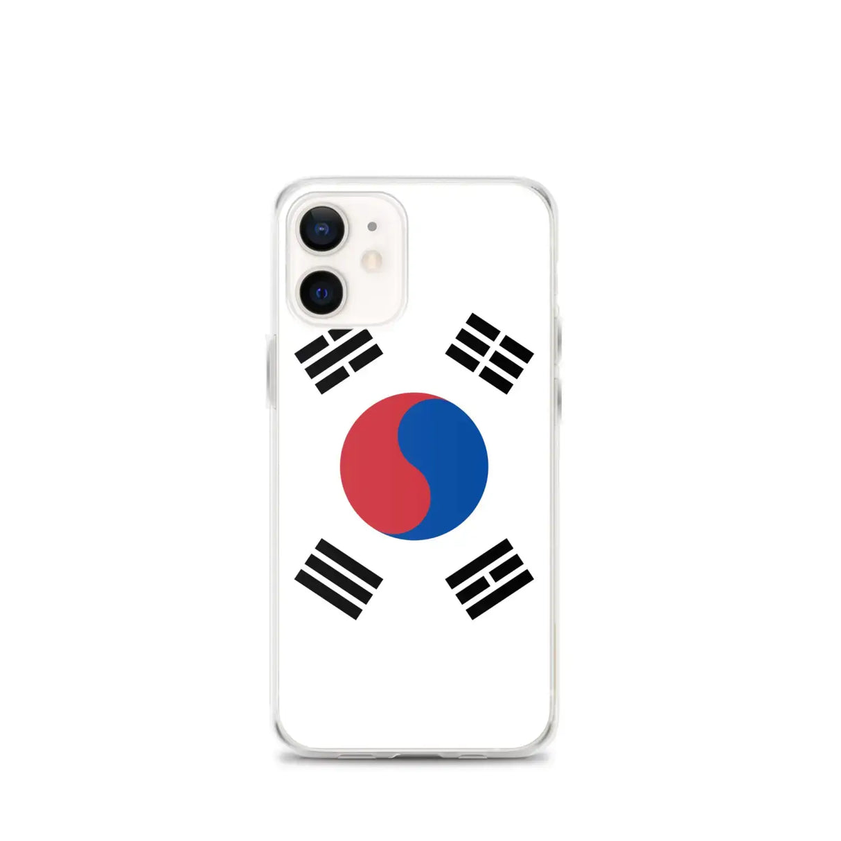 Coque iphone drapeau corée du sud souple antichoc