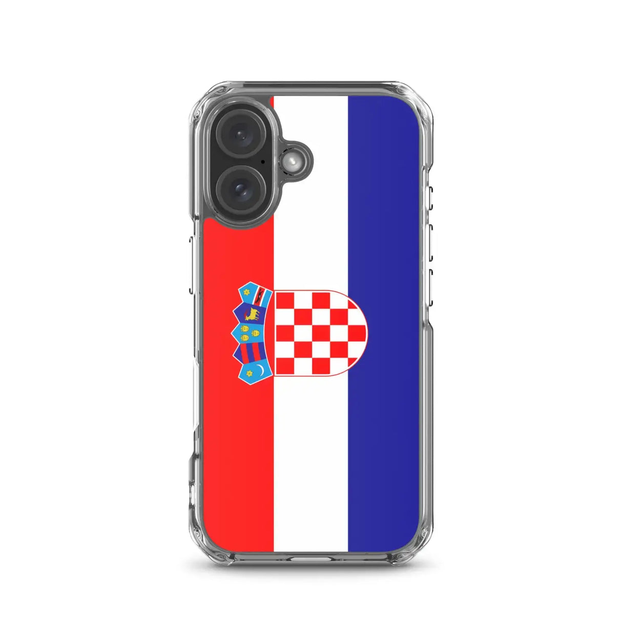 Coque iphone drapeau croatie souple résistante antichoc