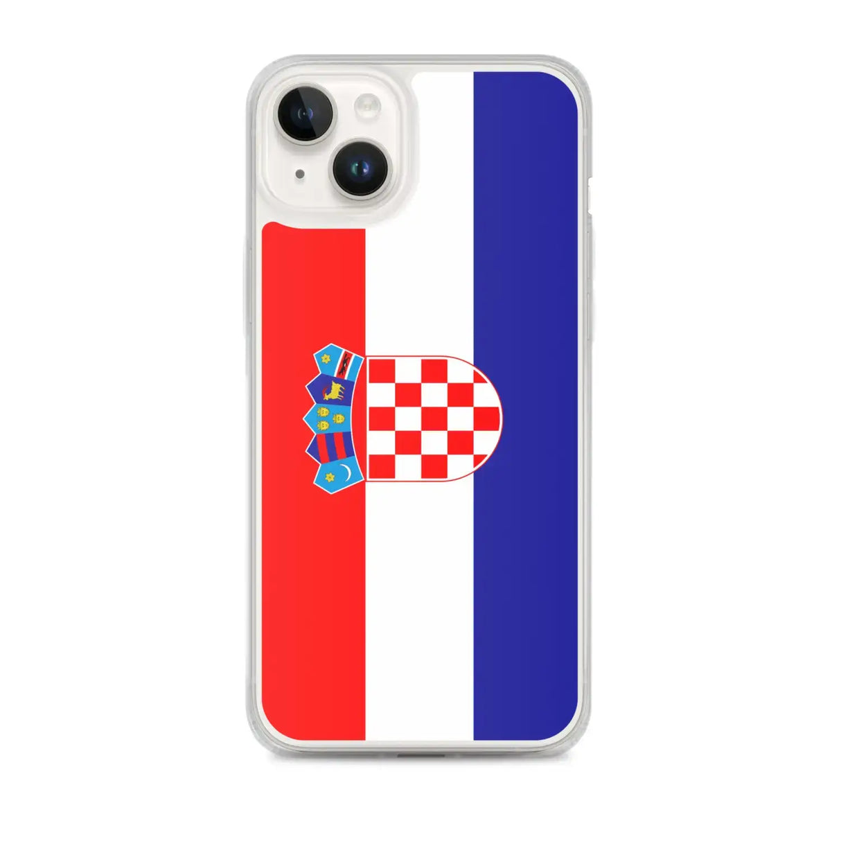Coque iphone drapeau croatie souple résistante antichoc