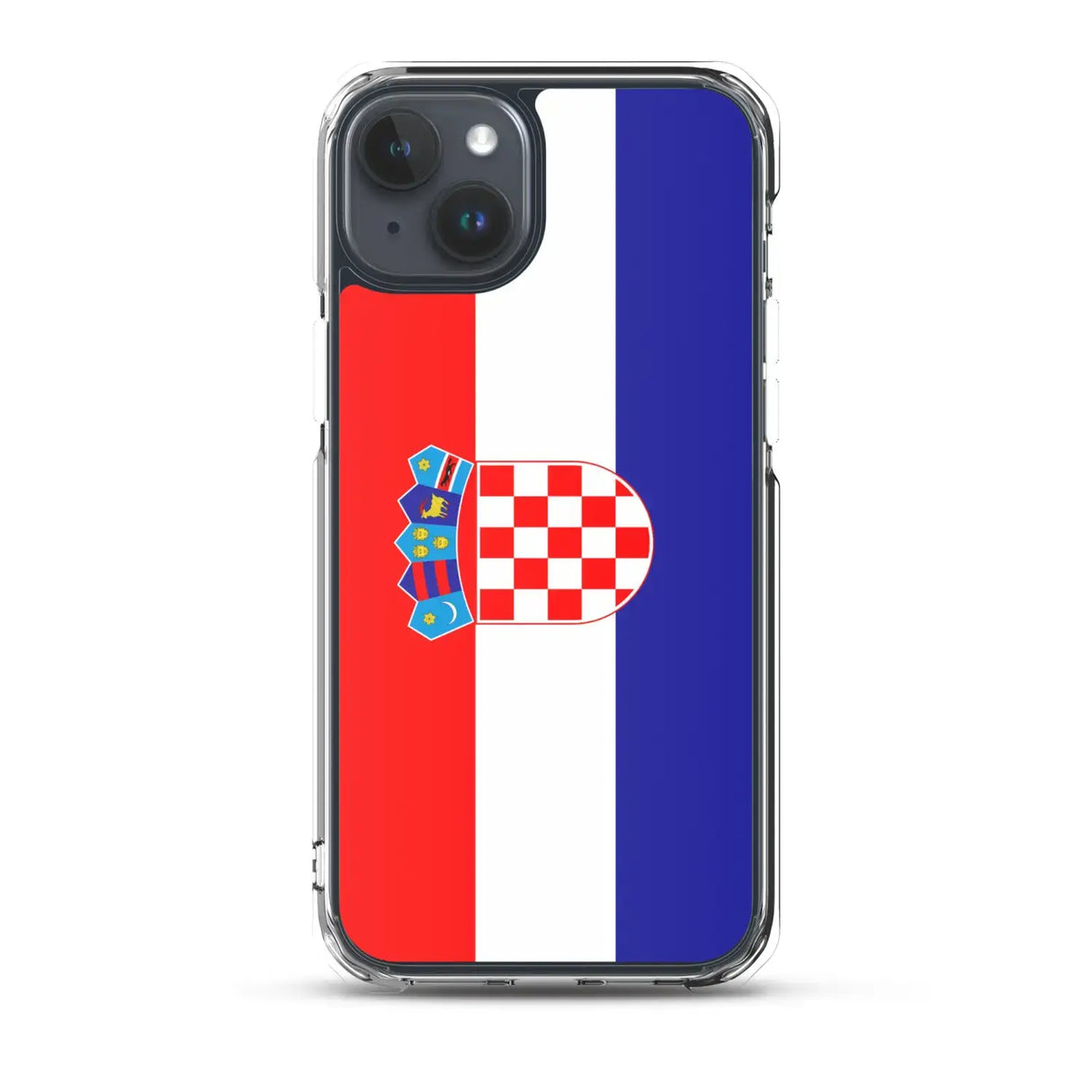 Coque iphone drapeau croatie souple résistante antichoc