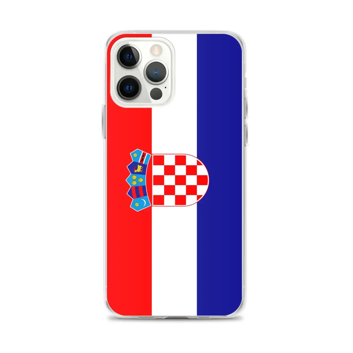 Coque iphone drapeau croatie souple résistante antichoc