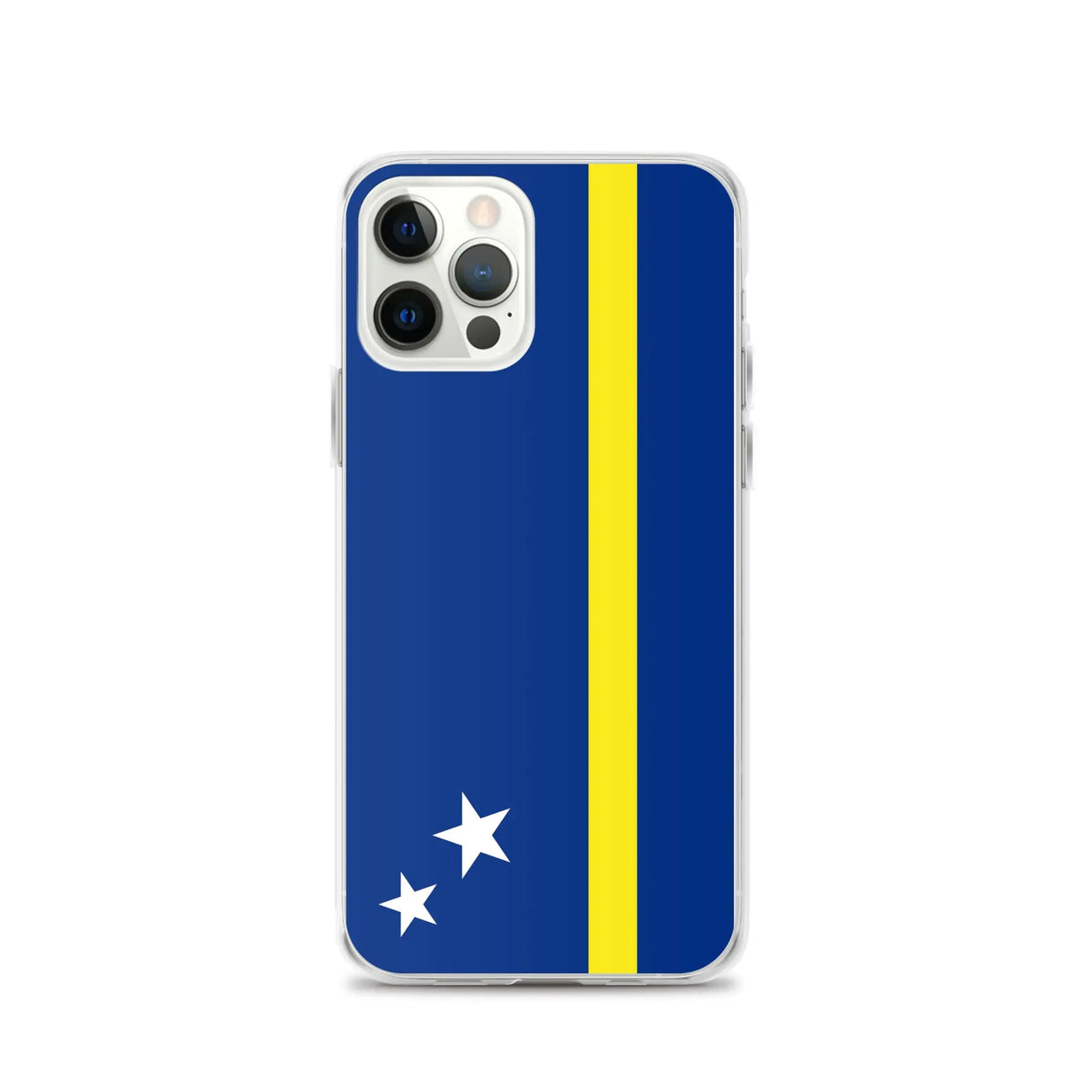Coque iphone drapeau curaçao souple antichoc transparente